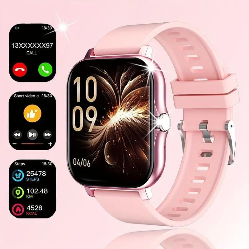 Smart Watch with Wireless Calling, Multi-Sport Modes, and Comprehensive Notification Features