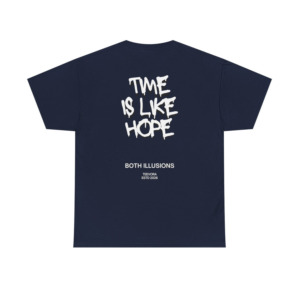 "Time Is Like Hope" Back-Print Graphic Tee