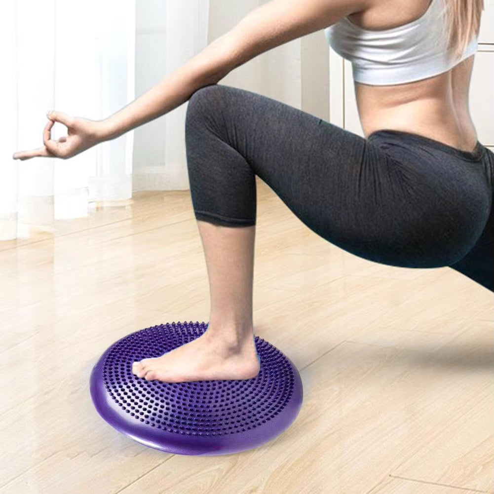 FlexiFit PVC Yoga Balance Pad with Pump