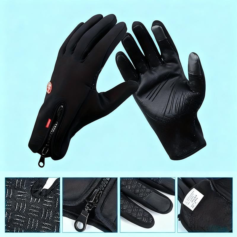 Professional Outdoor Winter Gloves: Touchscreen-Compatible, Windproof Full-Finger Design for Sports, Travel, and Everyday Use