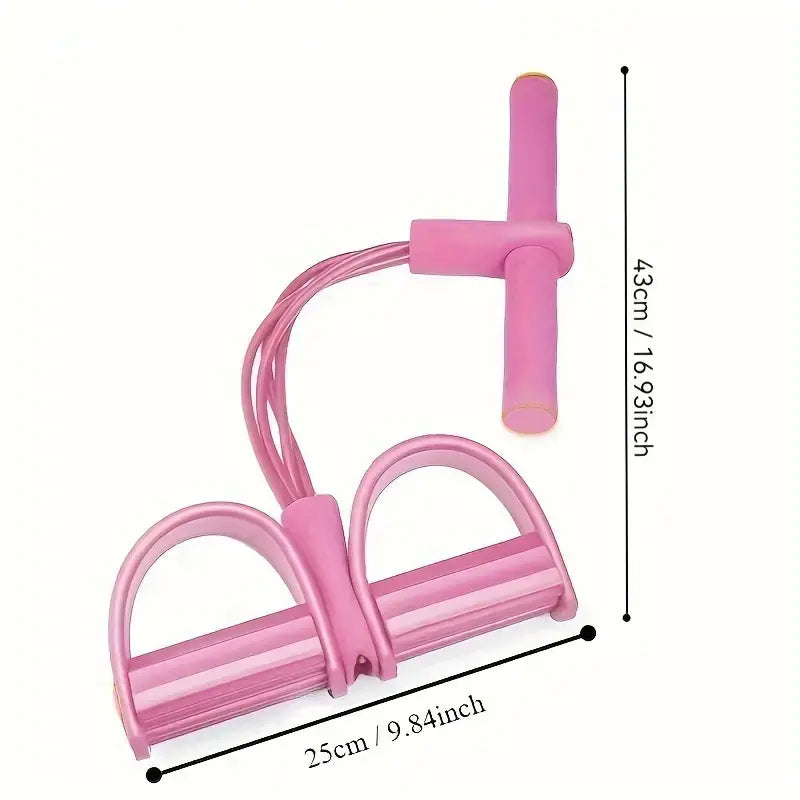 Multi-Functional Elastic Pull Strap - Portable Home Activity Band for Daily Stretching and Movement, Ideal for Flexibility and Relaxation, Convenient Storage and Use