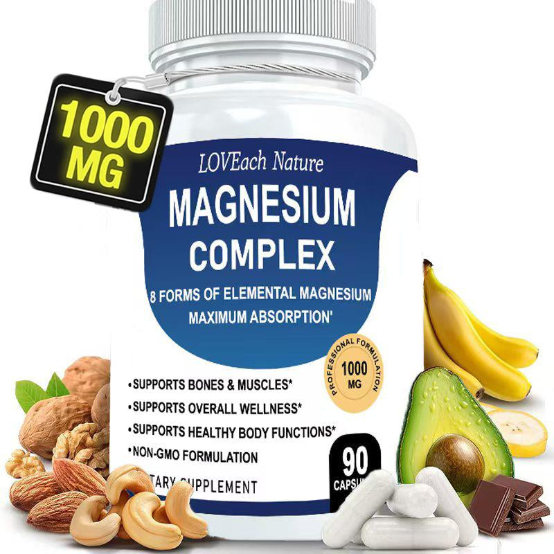 Magnesium Complex: Essential 8-Form Magnesium Supplement for Fitness and Dietary Health