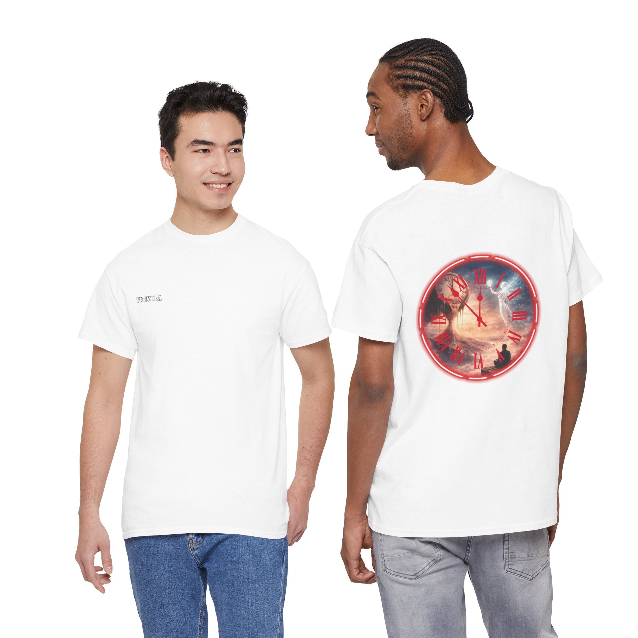 Casual Chest Logo Graphic T-Shirt with Motivational Quotes