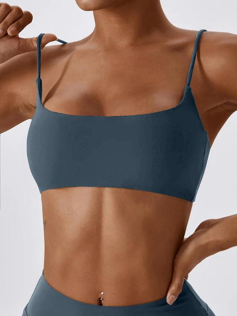 Women's Solid Wireless Sports Bra| Breathable and Comfortable Activewear for Yoga and Gym
