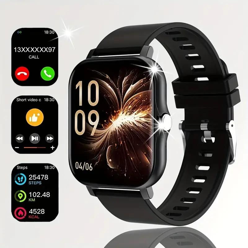 Smart Watch with Wireless Calling, Multi-Sport Modes, and Comprehensive Notification Features