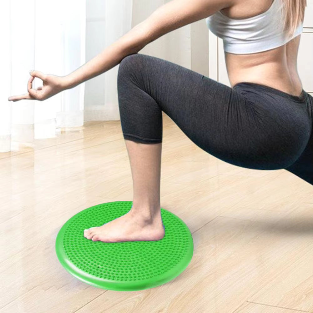 FlexiFit PVC Yoga Balance Pad with Pump