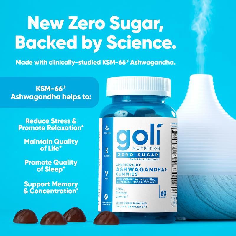 Zero Sugar Best Seller Trio - Revolutionary 3-In-1 Pre, Post, and Probiotic Formula with Apple Cider Vinegar, Vitamin B12, Ashwagandha, L-Theanine, and Vitamin D Gummies. Gluten-Free, Vegan, Non-GMO, and Gelatin-Free.