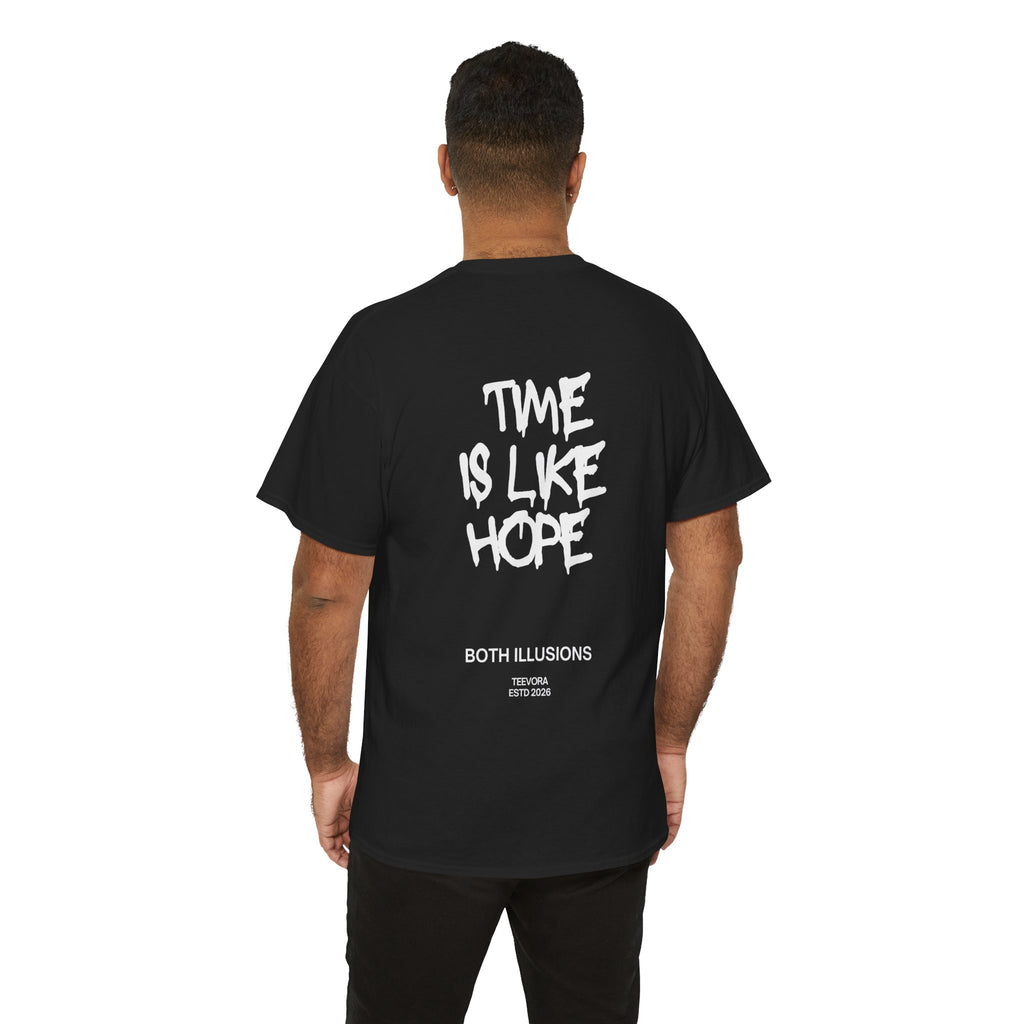 "Time Is Like Hope" Back-Print Graphic Tee