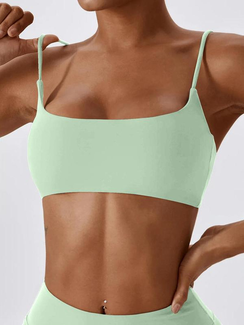 Women's Solid Wireless Sports Bra| Breathable and Comfortable Activewear for Yoga and Gym