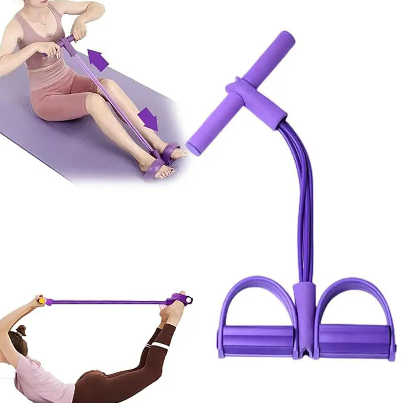 Multi-Functional Elastic Pull Strap - Portable Home Activity Band for Daily Stretching and Movement, Ideal for Flexibility and Relaxation, Convenient Storage and Use