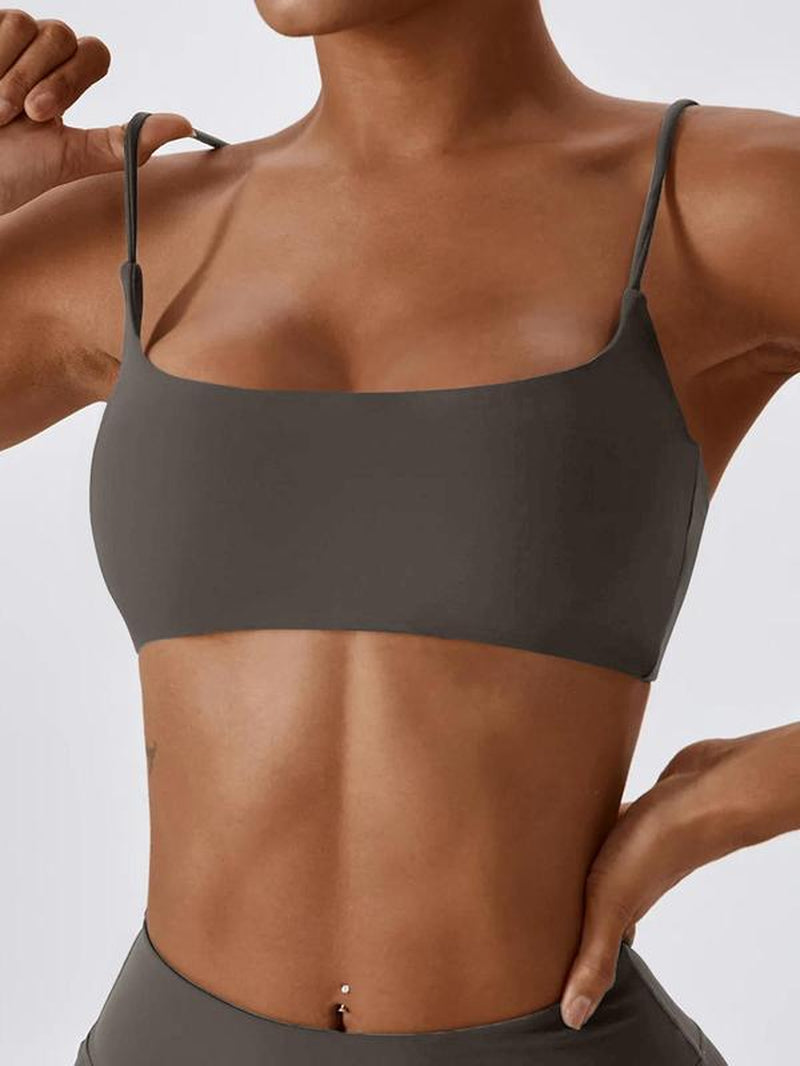 Women's Solid Wireless Sports Bra| Breathable and Comfortable Activewear for Yoga and Gym