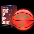Illuminated LED Basketball with Glow-in-the-Dark Feature