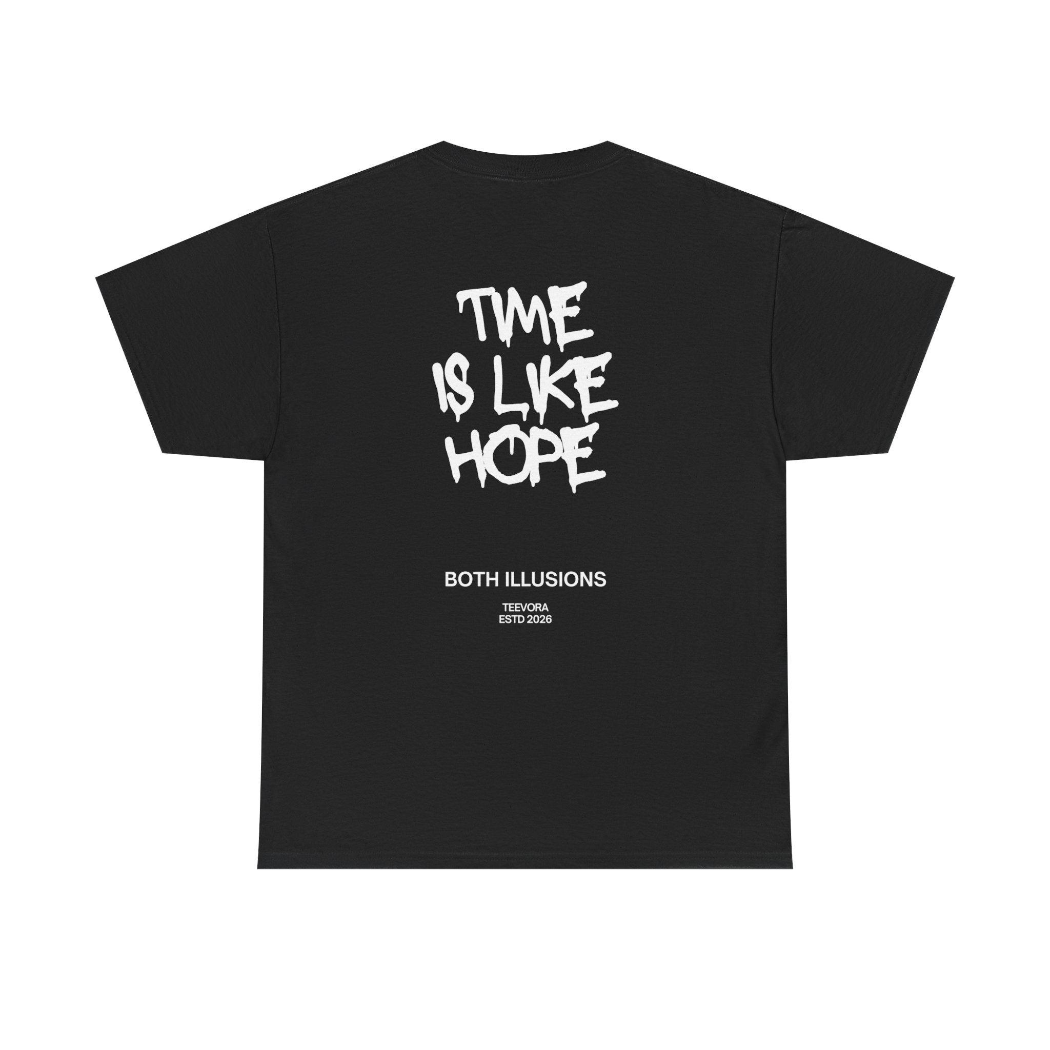 "Time Is Like Hope" Back-Print Graphic Tee