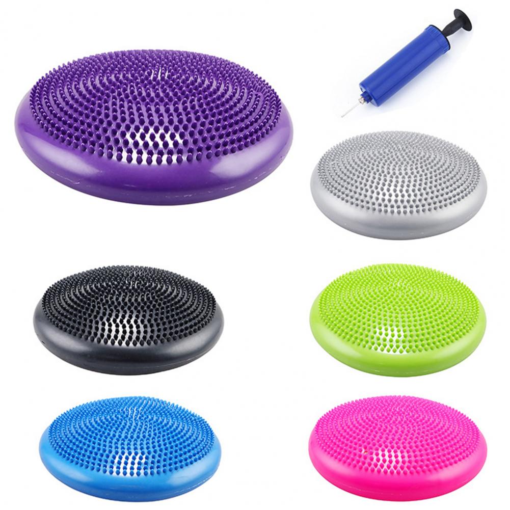 FlexiFit PVC Yoga Balance Pad with Pump