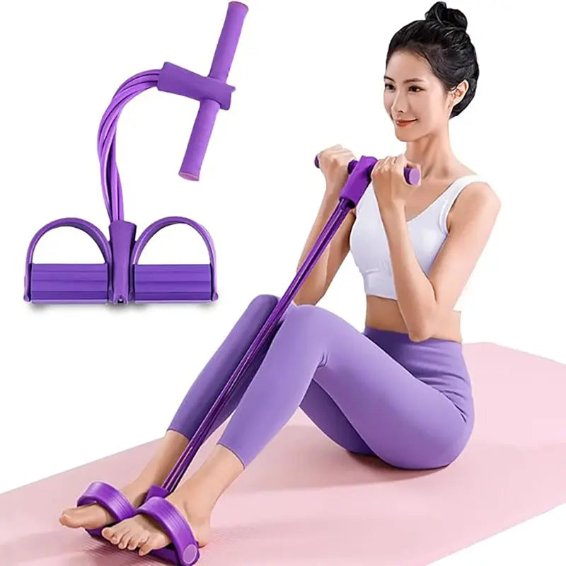 Multi-Functional Elastic Pull Strap - Portable Home Activity Band for Daily Stretching and Movement, Ideal for Flexibility and Relaxation, Convenient Storage and Use