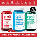 Zero Sugar Best Seller Trio - Revolutionary 3-In-1 Pre, Post, and Probiotic Formula with Apple Cider Vinegar, Vitamin B12, Ashwagandha, L-Theanine, and Vitamin D Gummies. Gluten-Free, Vegan, Non-GMO, and Gelatin-Free.
