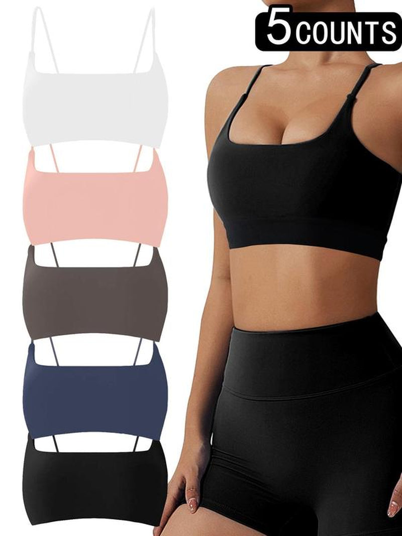 Women's Solid Wireless Sports Bra| Breathable and Comfortable Activewear for Yoga and Gym