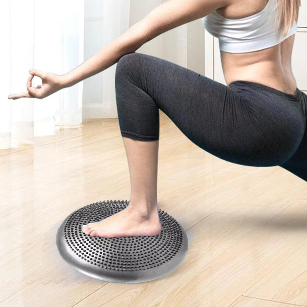 FlexiFit PVC Yoga Balance Pad with Pump