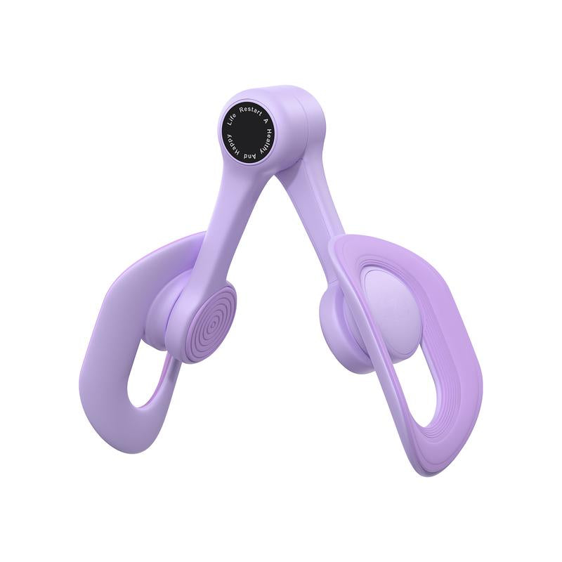 Merach Thigh Trainer - Home Fitness Equipment for Inner Thighs, Legs, and Arms with Optional Versions: Standard, Strap, Smart Counter (Blue)