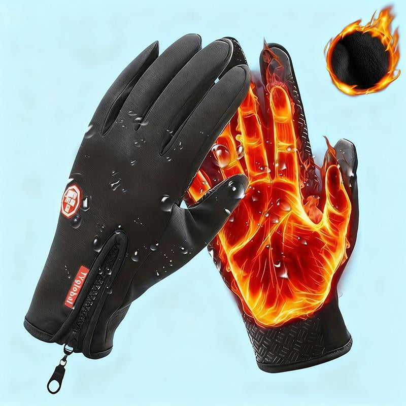 Professional Outdoor Winter Gloves: Touchscreen-Compatible, Windproof Full-Finger Design for Sports, Travel, and Everyday Use