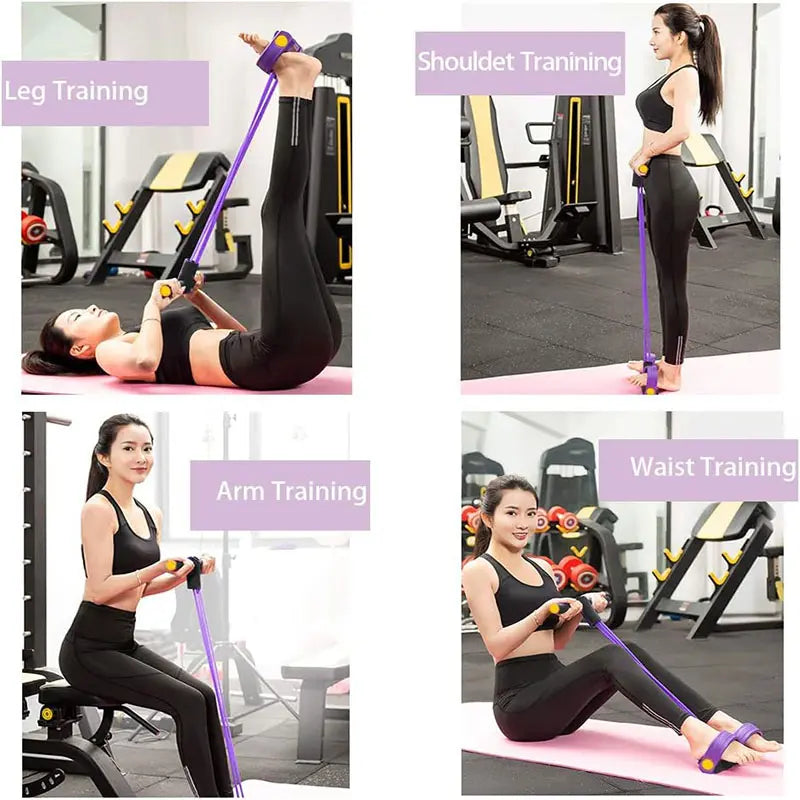 Multi-Functional Elastic Pull Strap - Portable Home Activity Band for Daily Stretching and Movement, Ideal for Flexibility and Relaxation, Convenient Storage and Use
