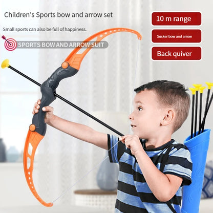 Bow and Arrow Toy Set 52Cm Archery Practice Recurve Outdoor Sorts Shooting Toy with Target Kids/Adults Gift